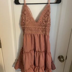 Tie back dress